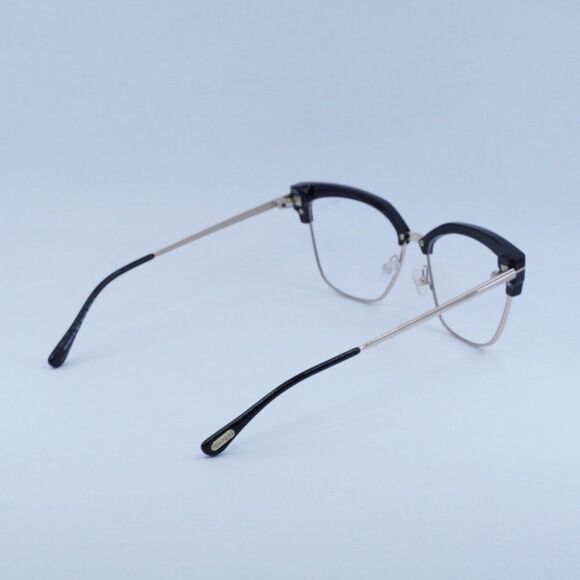 🕶️ New Tom Ford TF5547-B 001 Eyeglasses - Black Frame - Picture 9 of 10